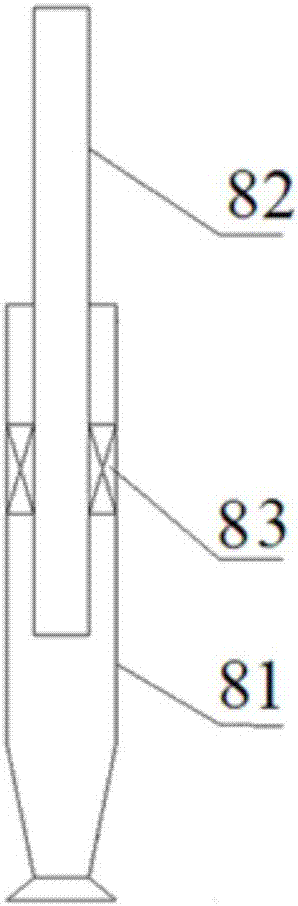 Underwater separation device with pre-separation pipeline and underwater separation method thereof