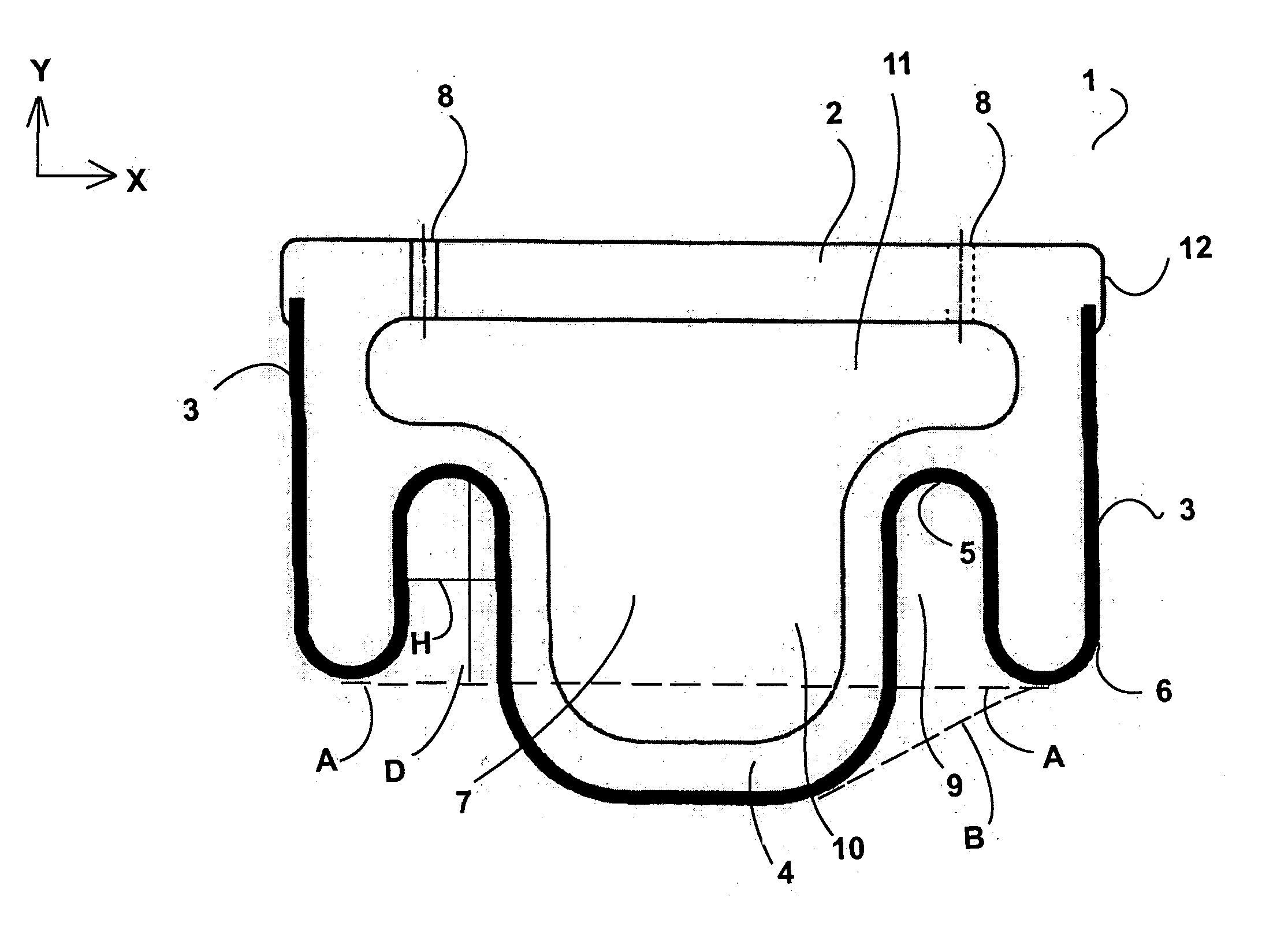 Spacer profiles for double glazings