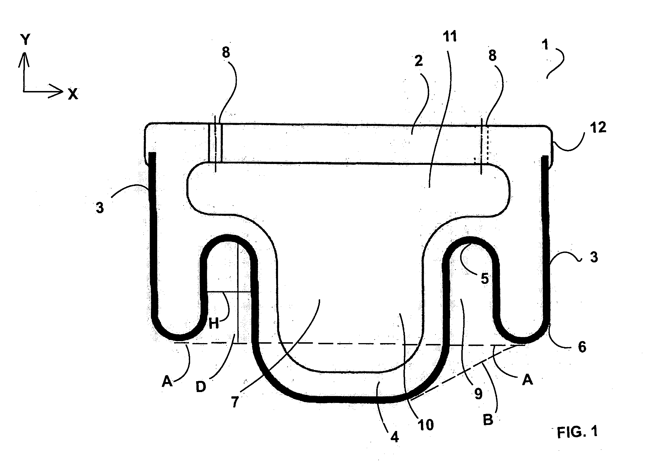 Spacer profiles for double glazings