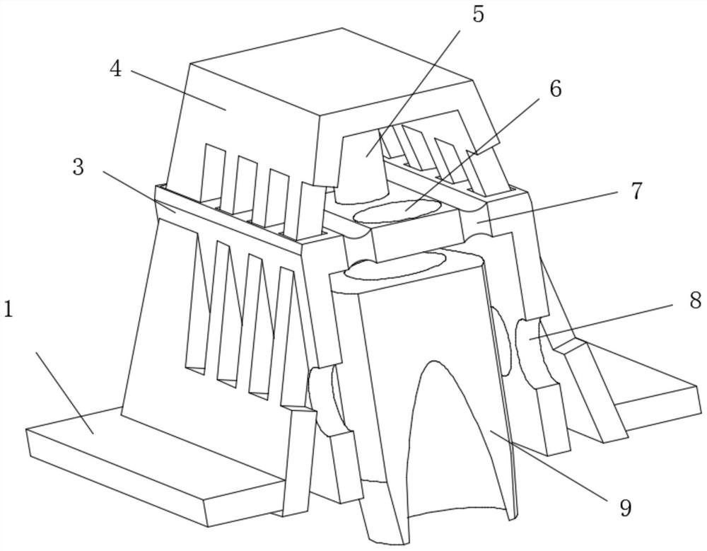 Curbstone drainage device for road