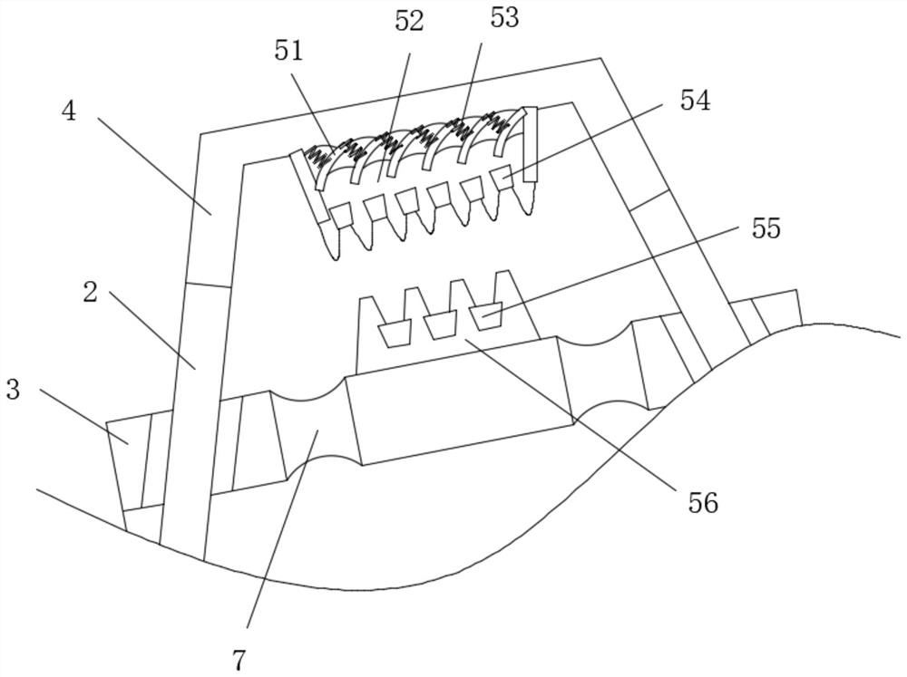 Curbstone drainage device for road