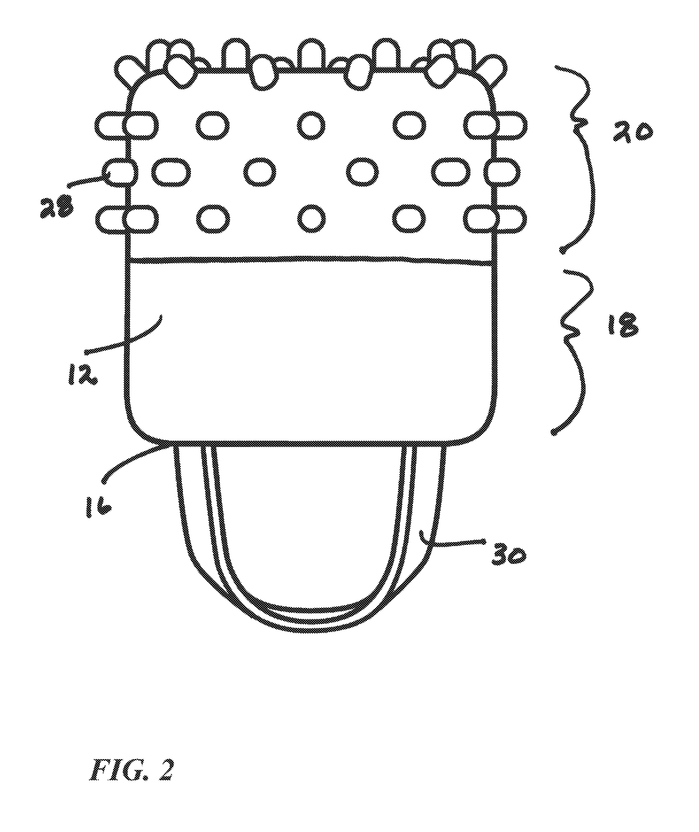 Device for stimulating upper vagina