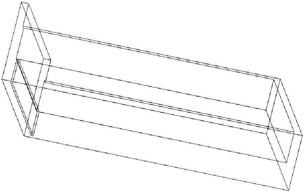 Simulation method of heat conducting fluid in heating furnace