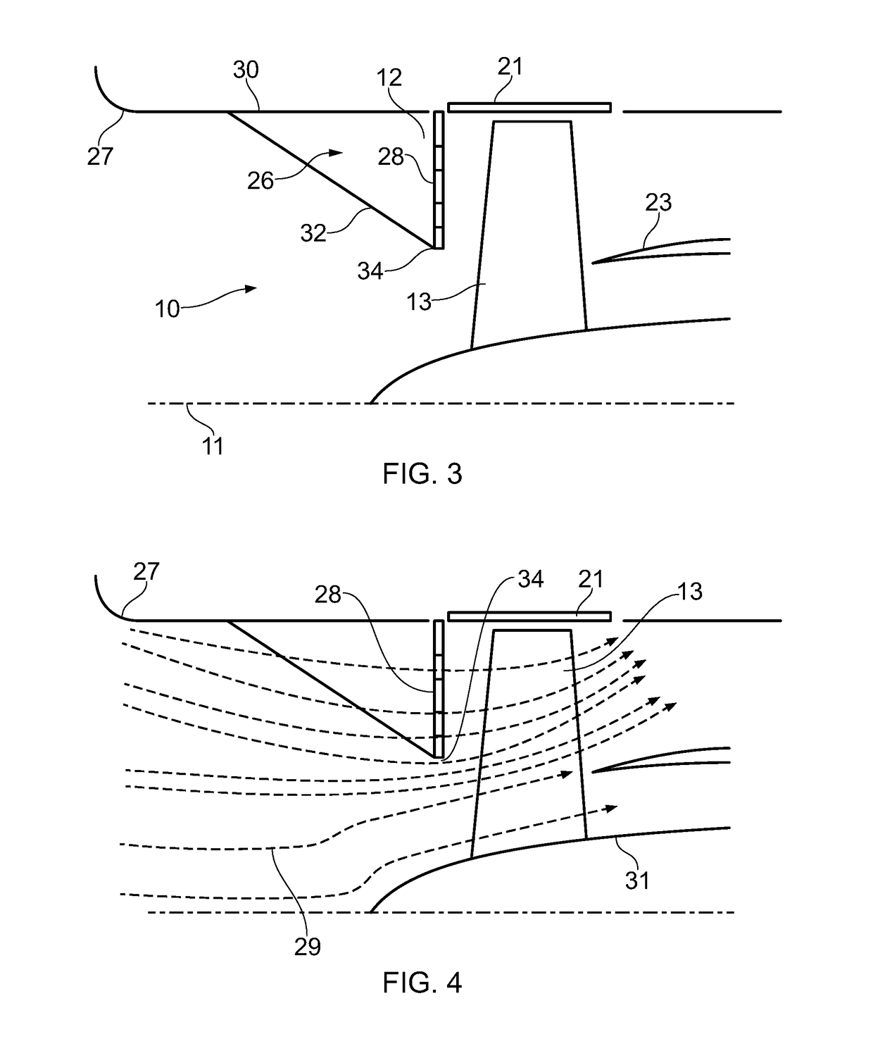 Gas turbine engine arrangement