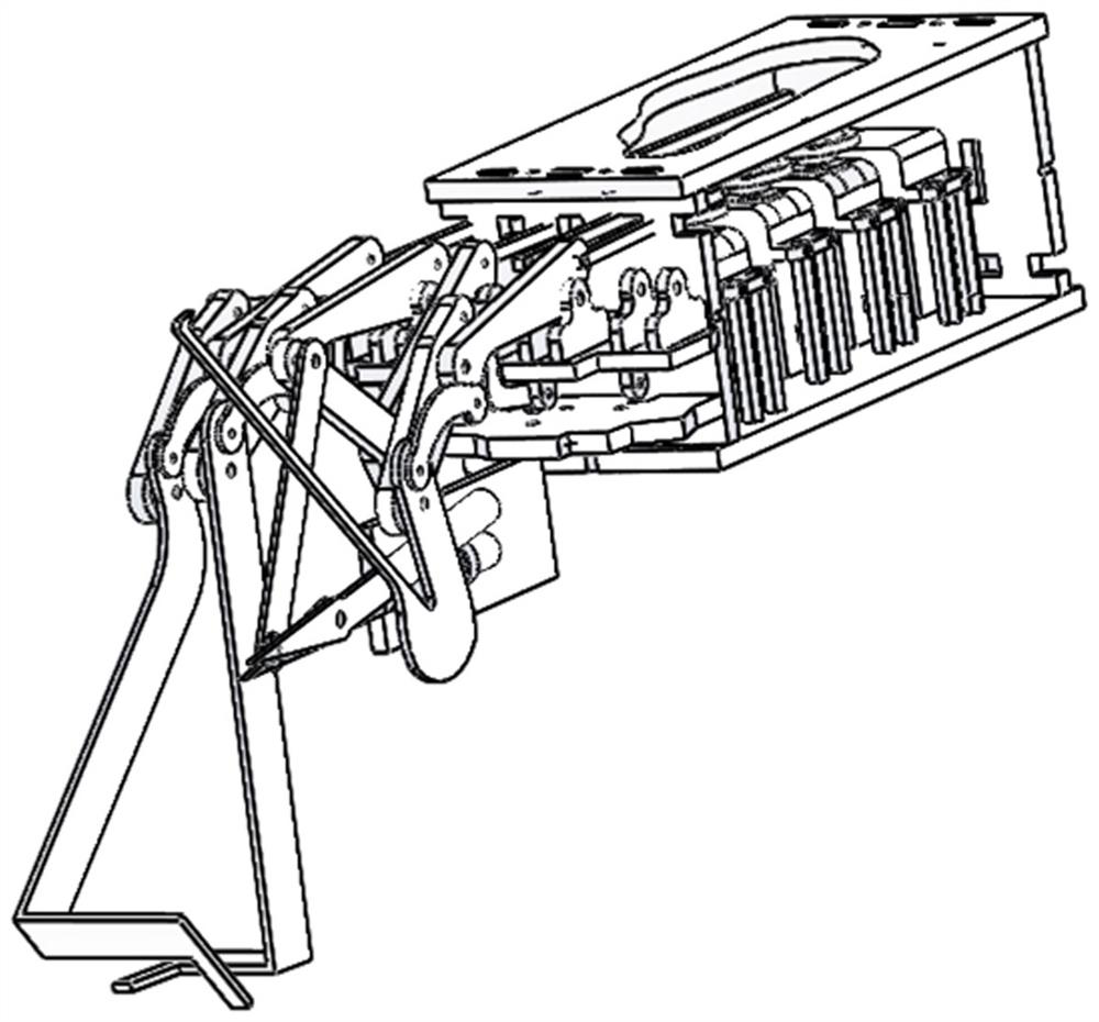 A multifunctional mechanical bionic hand for explosive discharge robot