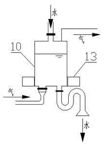 Shallow lake greenhouse gas in-situ collection device