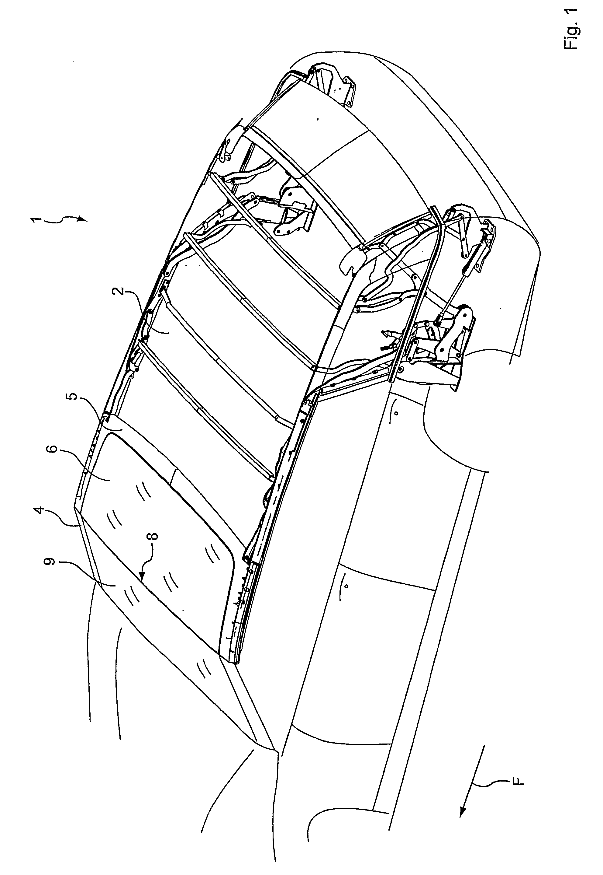 Convertible Roof With Sun Roof Part