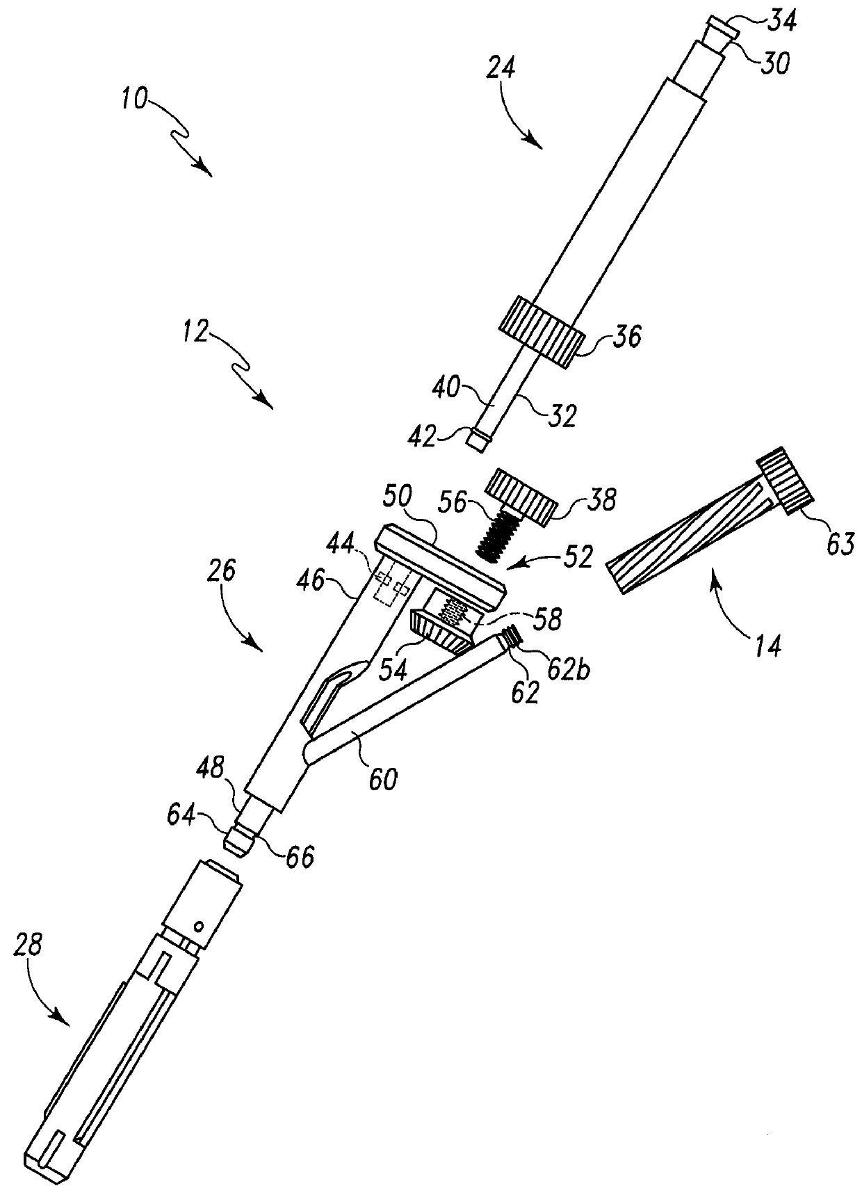 Minimally invasive bone miller apparatus