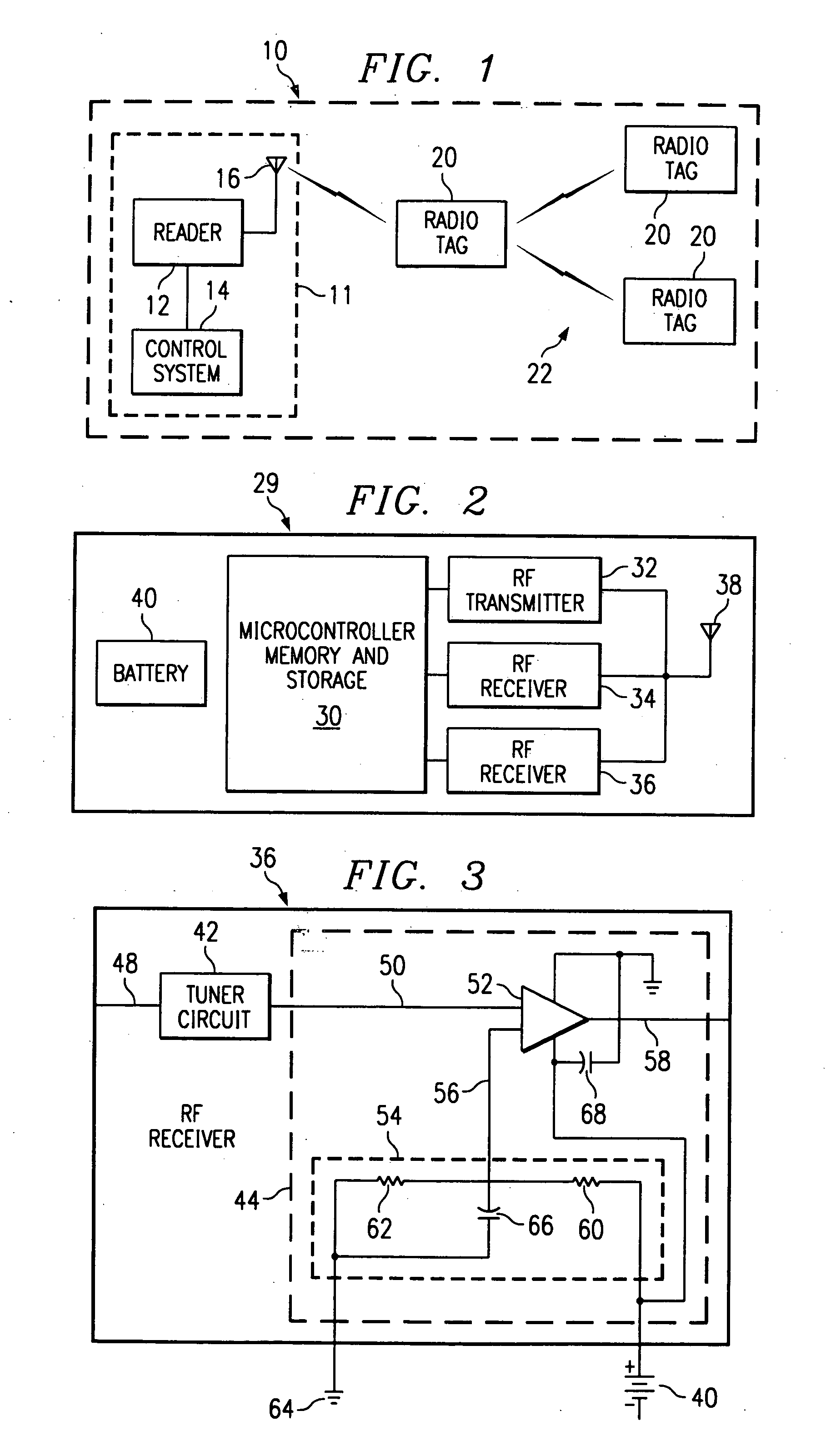 Method and system for networking radio tags in a radio frequency identification system