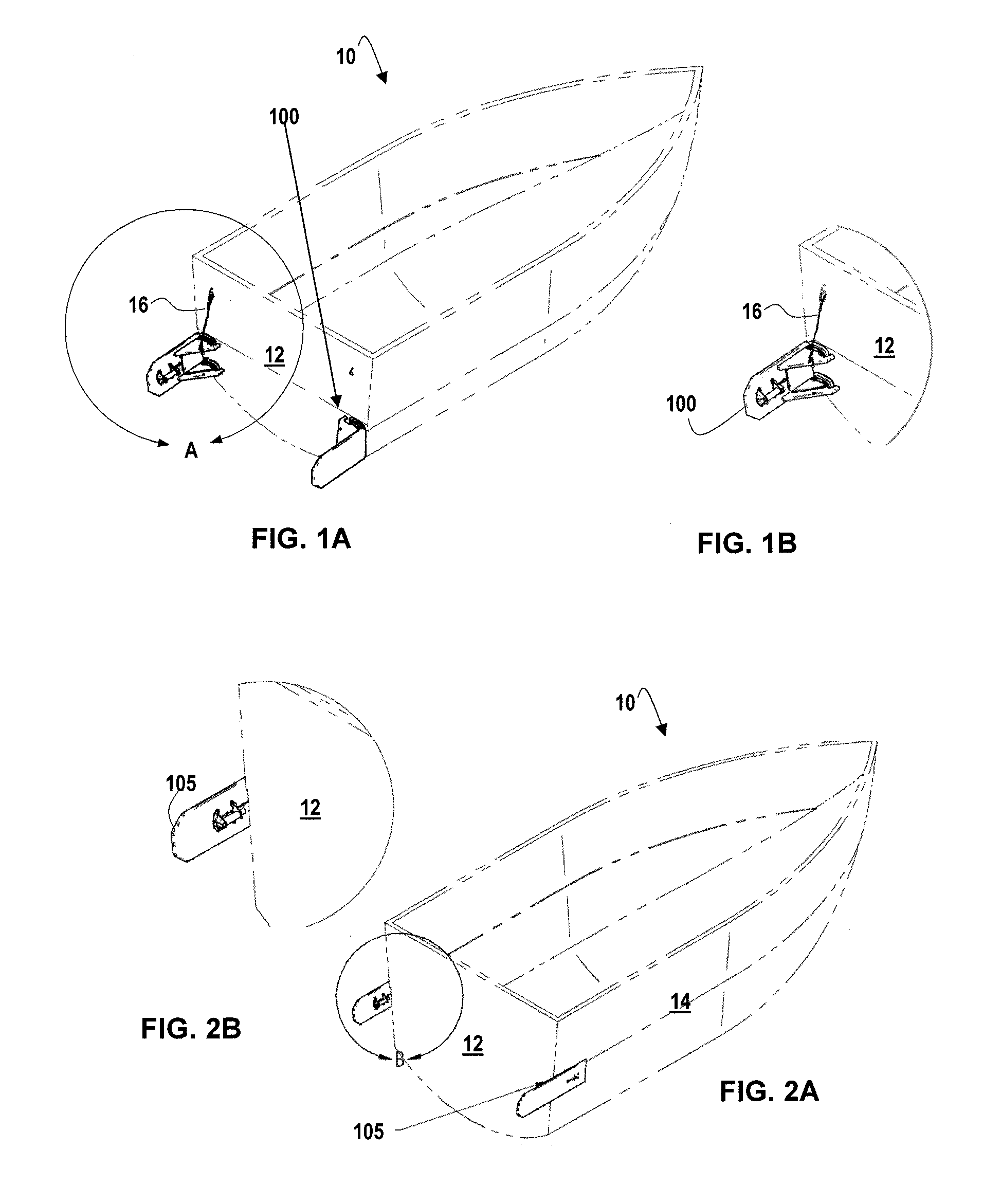 Surf wake device for a watercraft