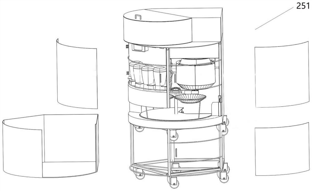 Dietary management system and method based on unmanned cooker