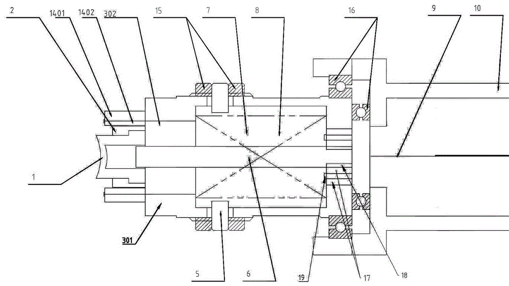 A lens cutter adopting double-head cutting