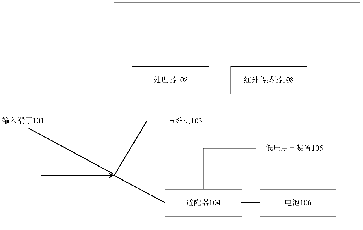 Mobile air conditioner and charging control system