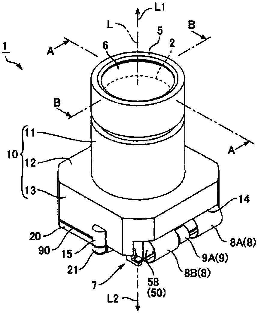 Optical unit and optical unit with 3-axis shake correction function