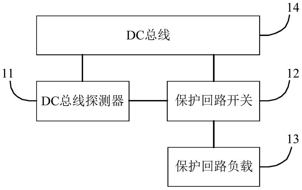 Recoil voltage protection device and method and multi-path servo motor drive control power supply system