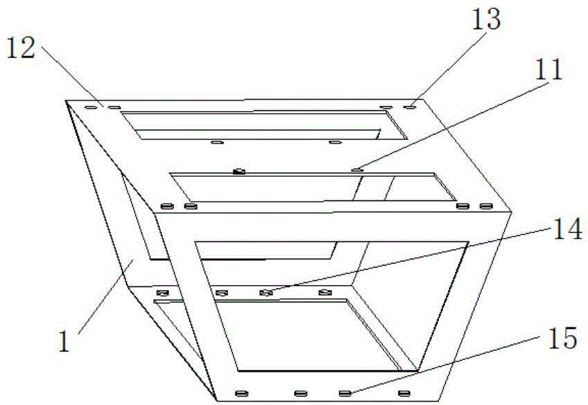 Two-shaft multi-port discharging feeder