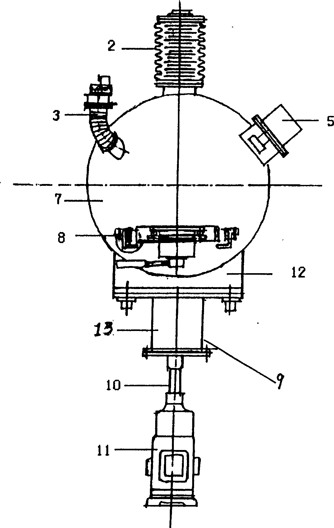 Ion implanted composite coating film apparatus