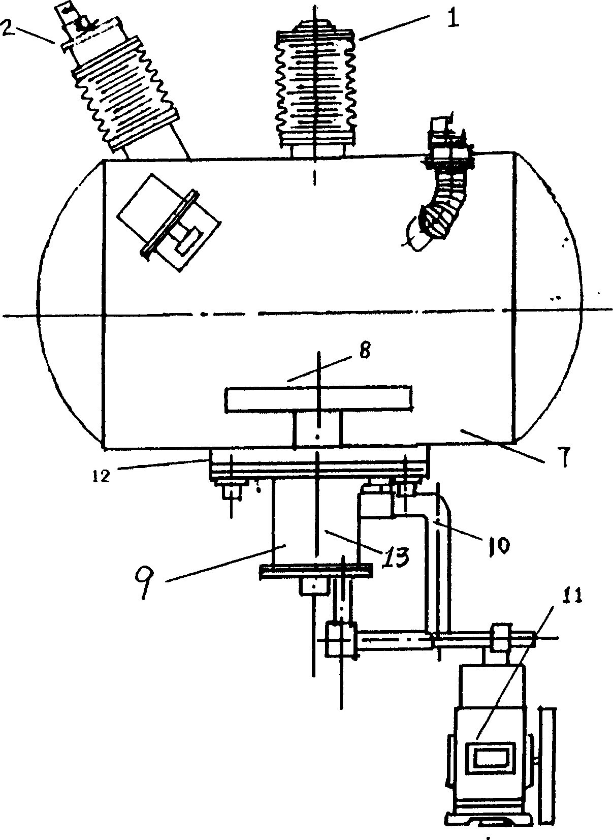 Ion implanted composite coating film apparatus