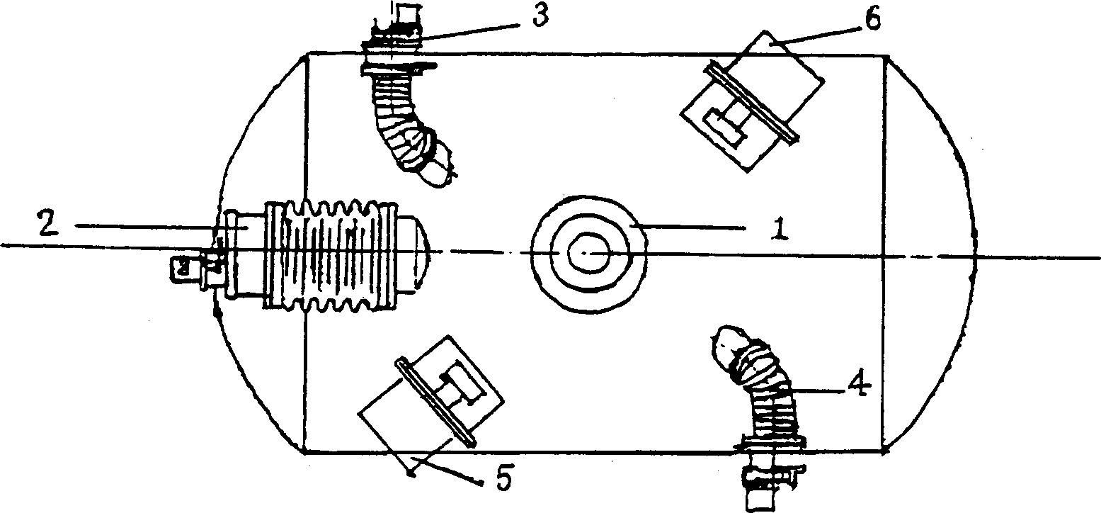 Ion implanted composite coating film apparatus