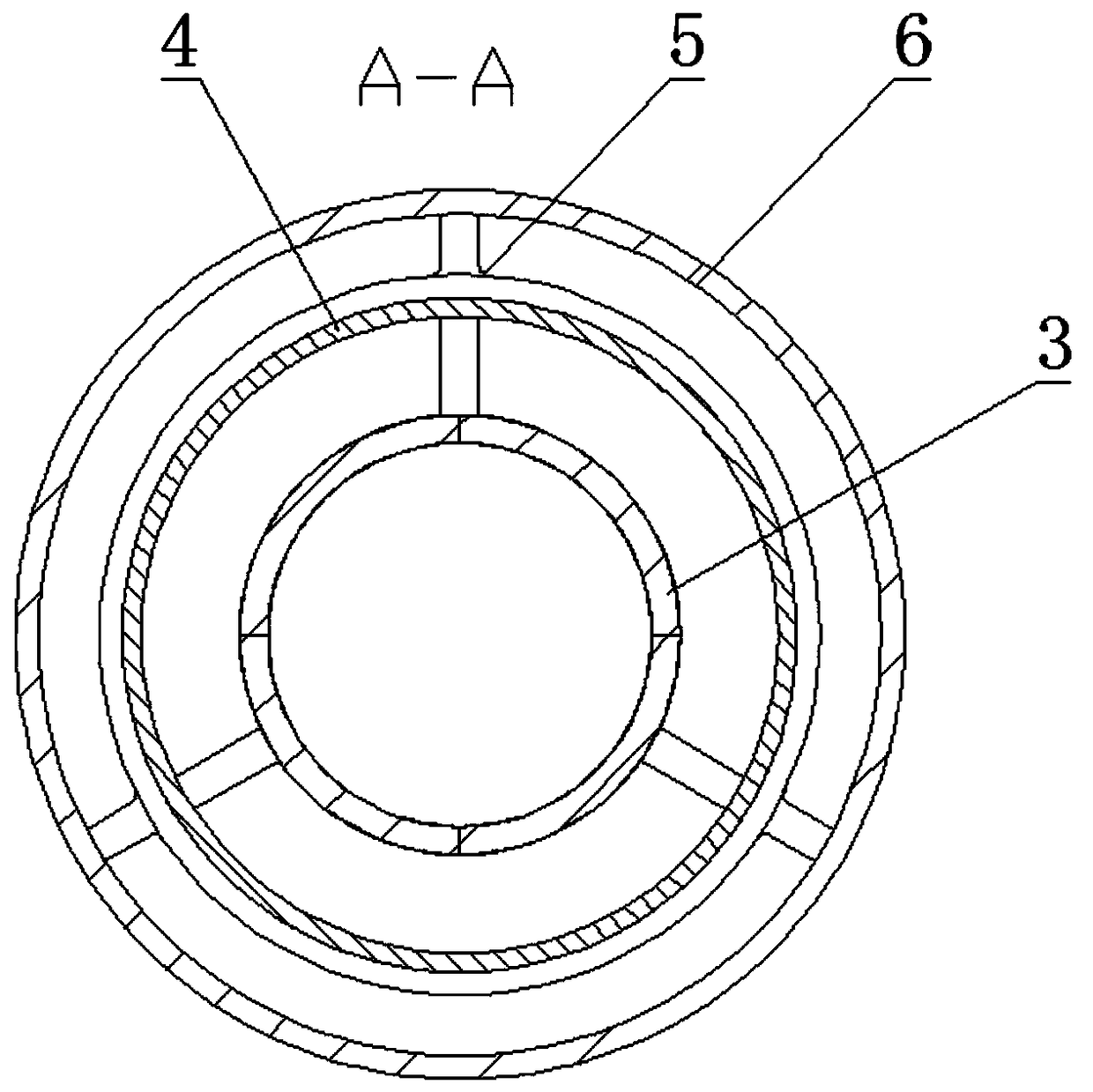 Arc plasma generator provided with plasma cooling device