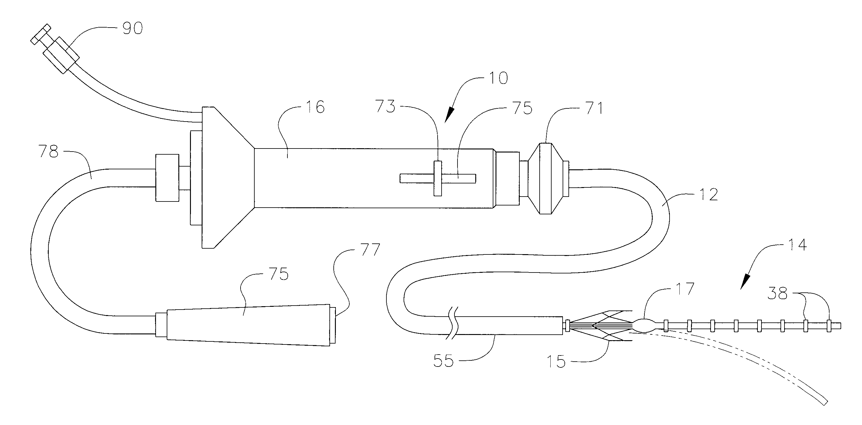 Internal reference coronary sinus catheter