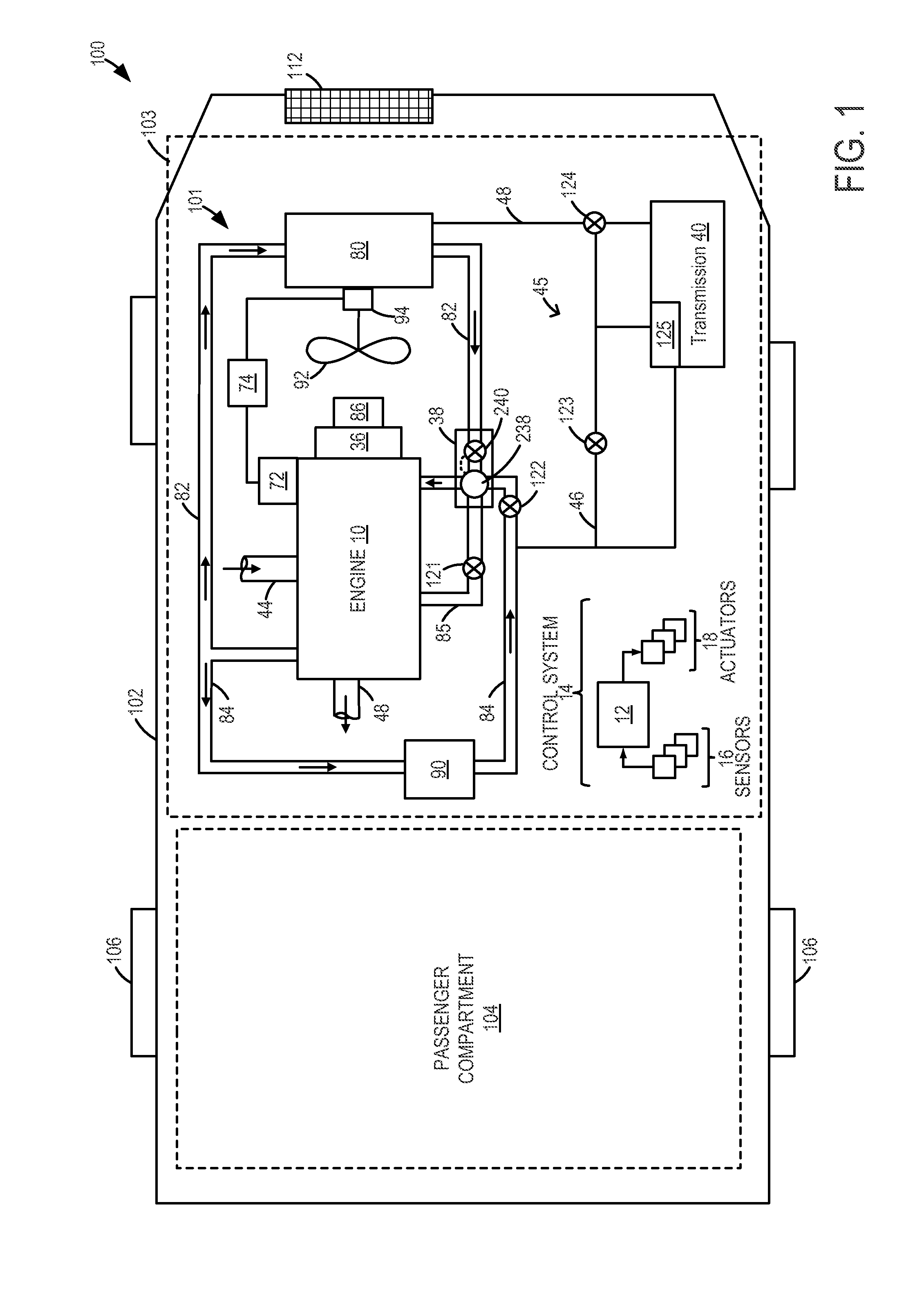 Engine cooling system control