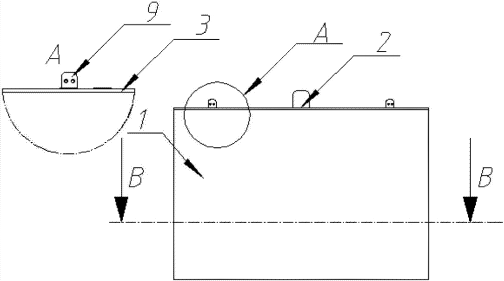 Recyclable self-reminding wireless charging express packaging box and receiving and dispatching system