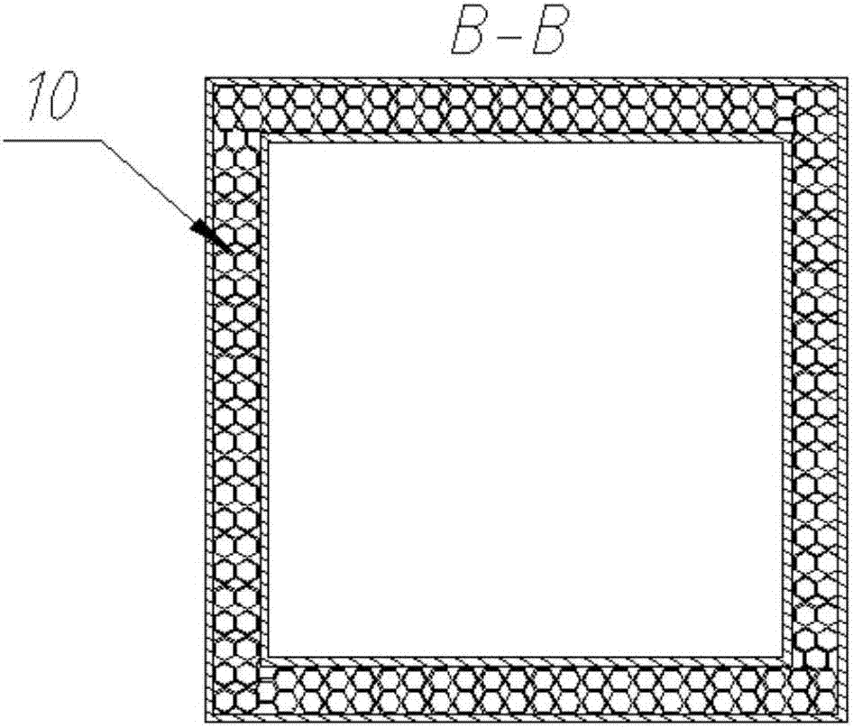 Recyclable self-reminding wireless charging express packaging box and receiving and dispatching system