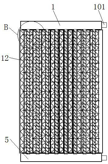 A warm air radiator