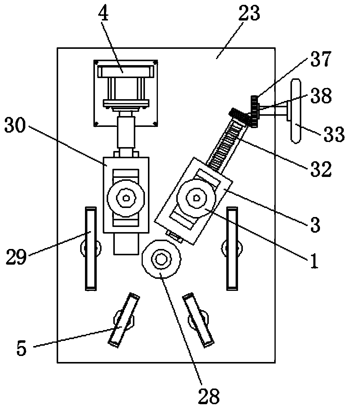 Large-caliber steel pipe coiling machine