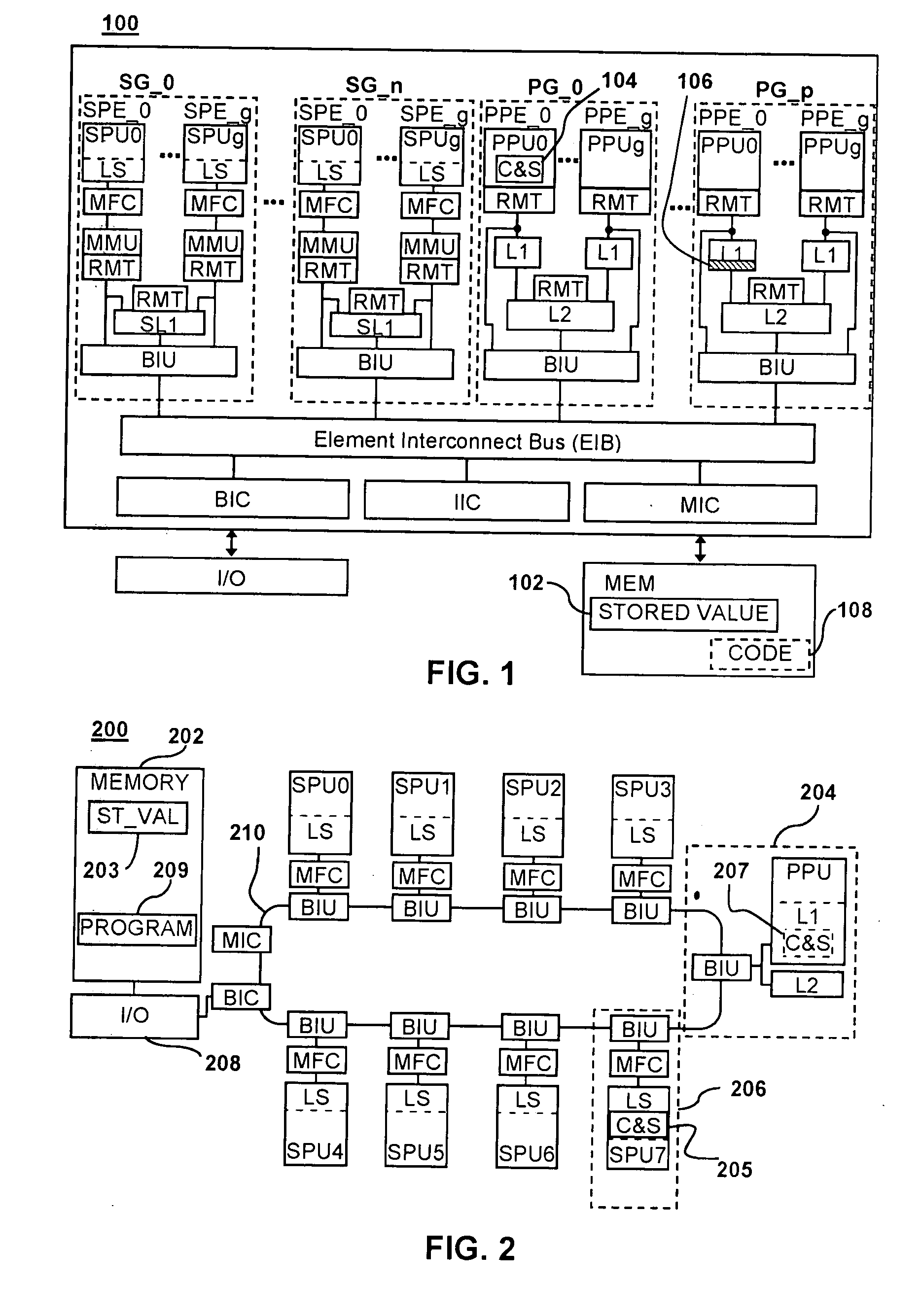 Cell processor atomic compare and swap using dedicated SPE