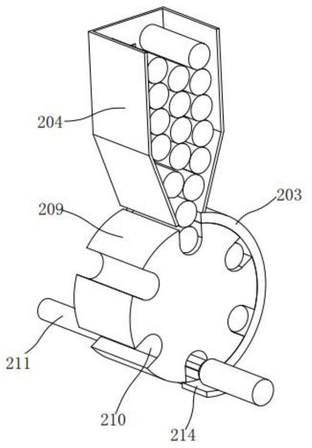 A solid shaft chamfering device