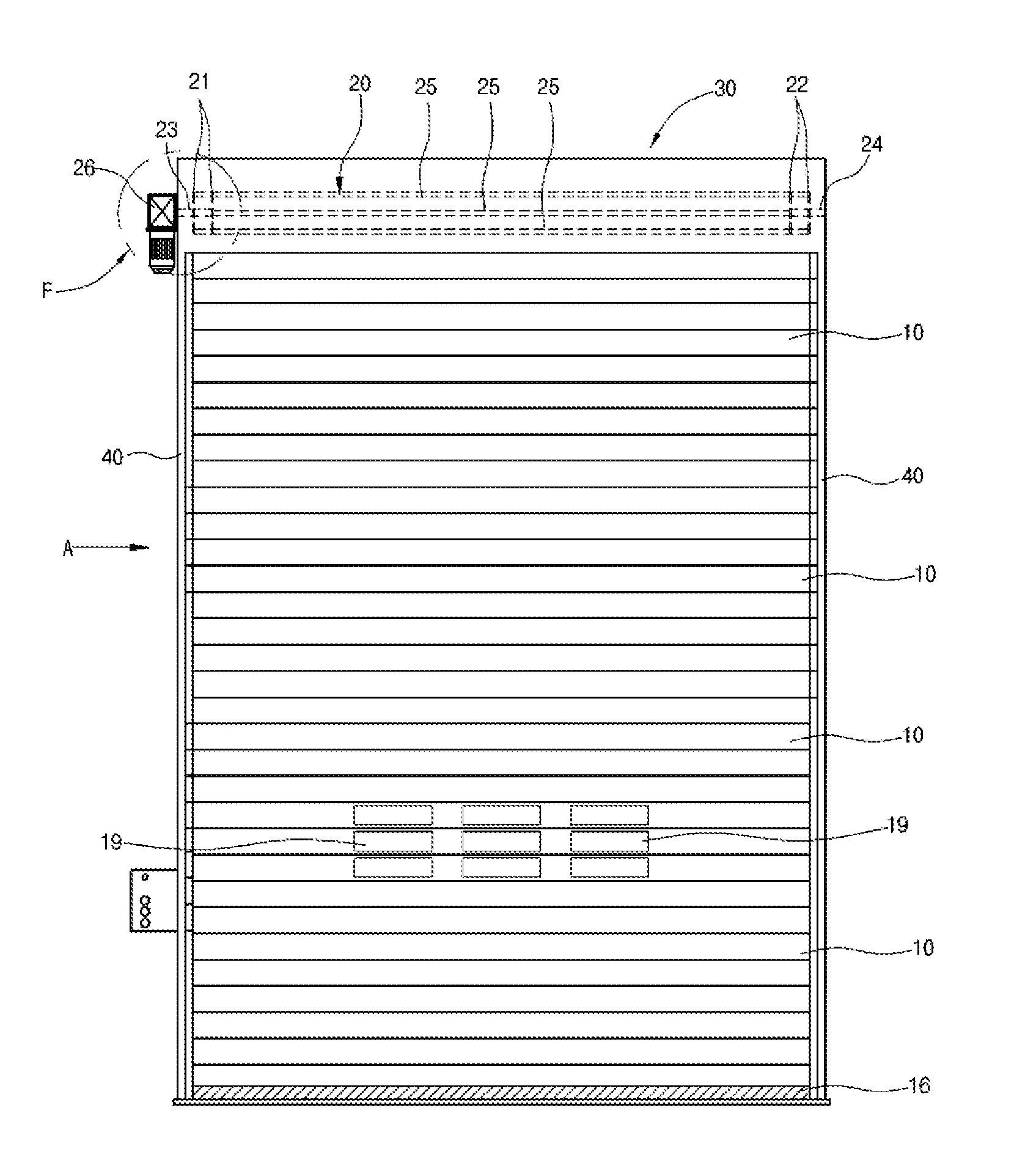 Roller shutter