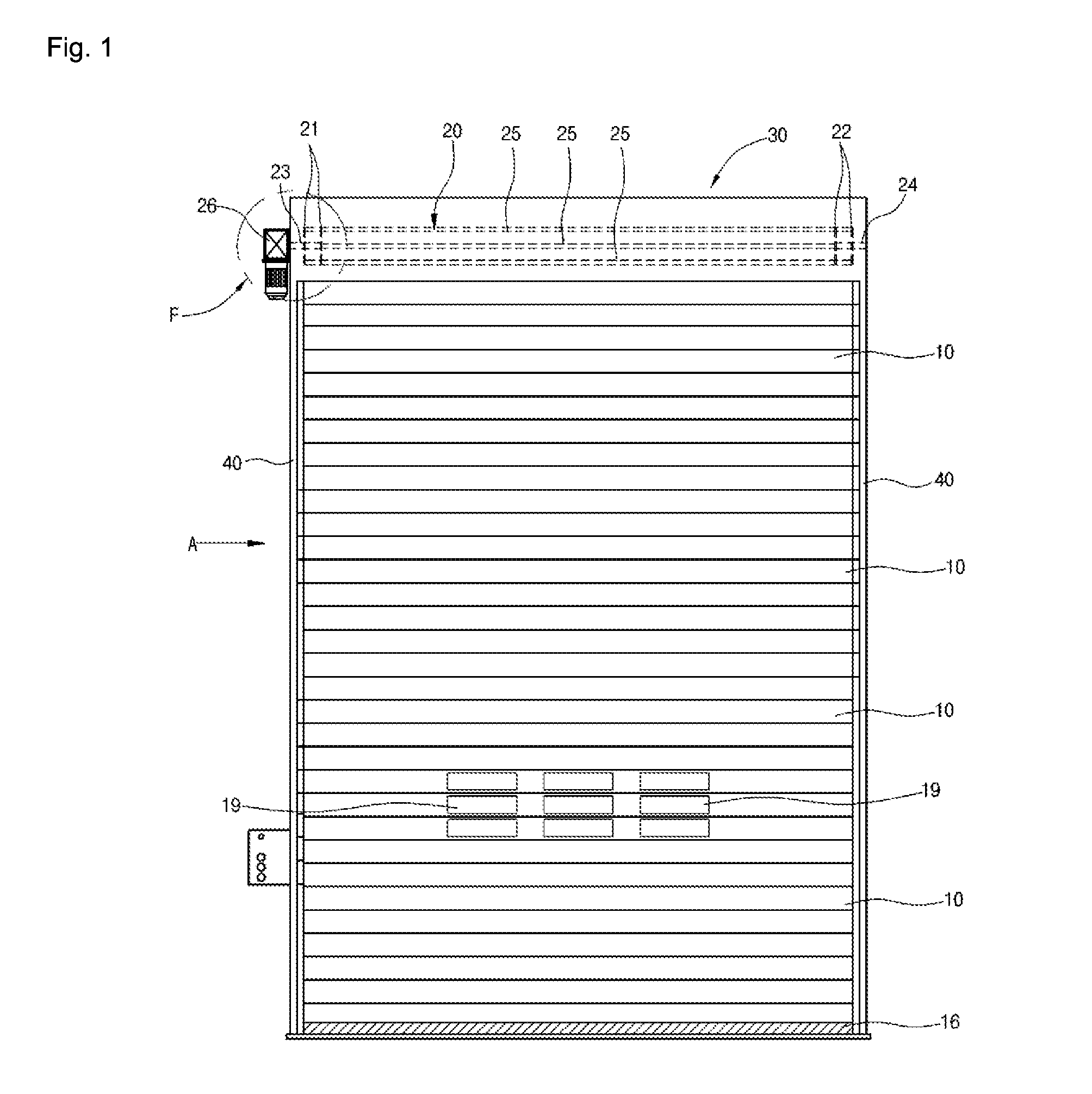 Roller shutter