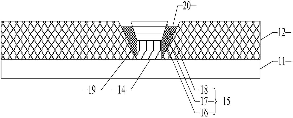 A flexible LED display panel and electronic device