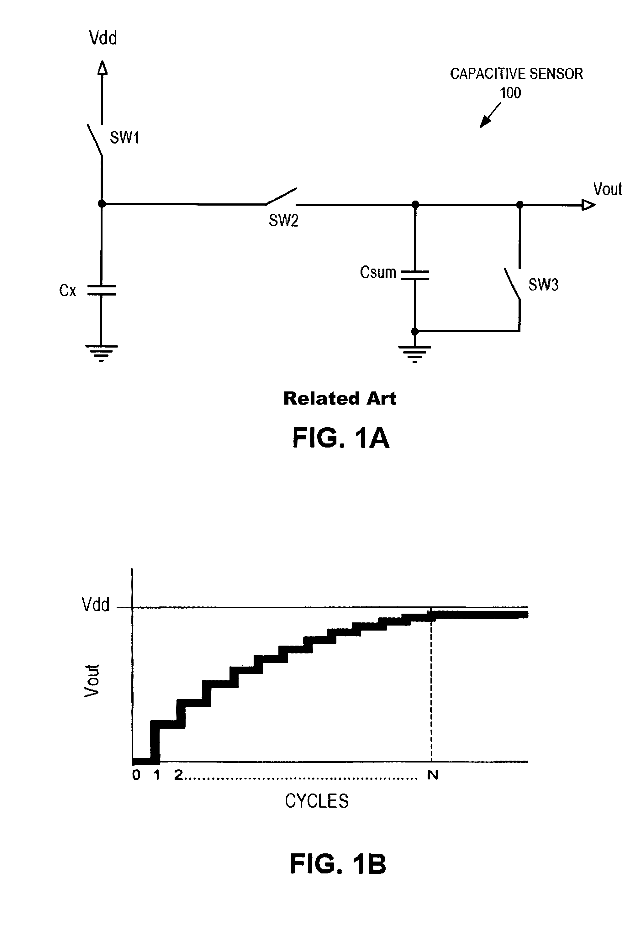 Capacitive field sensor with sigma-delta modulator