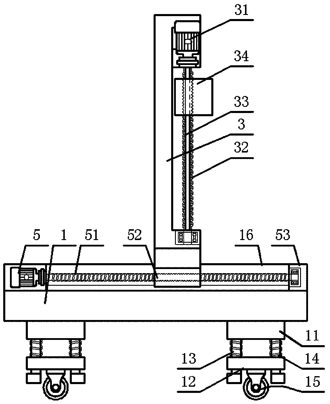 Intelligent tooling fixture for scribing carbon contact strip and operation method of tooling fixture