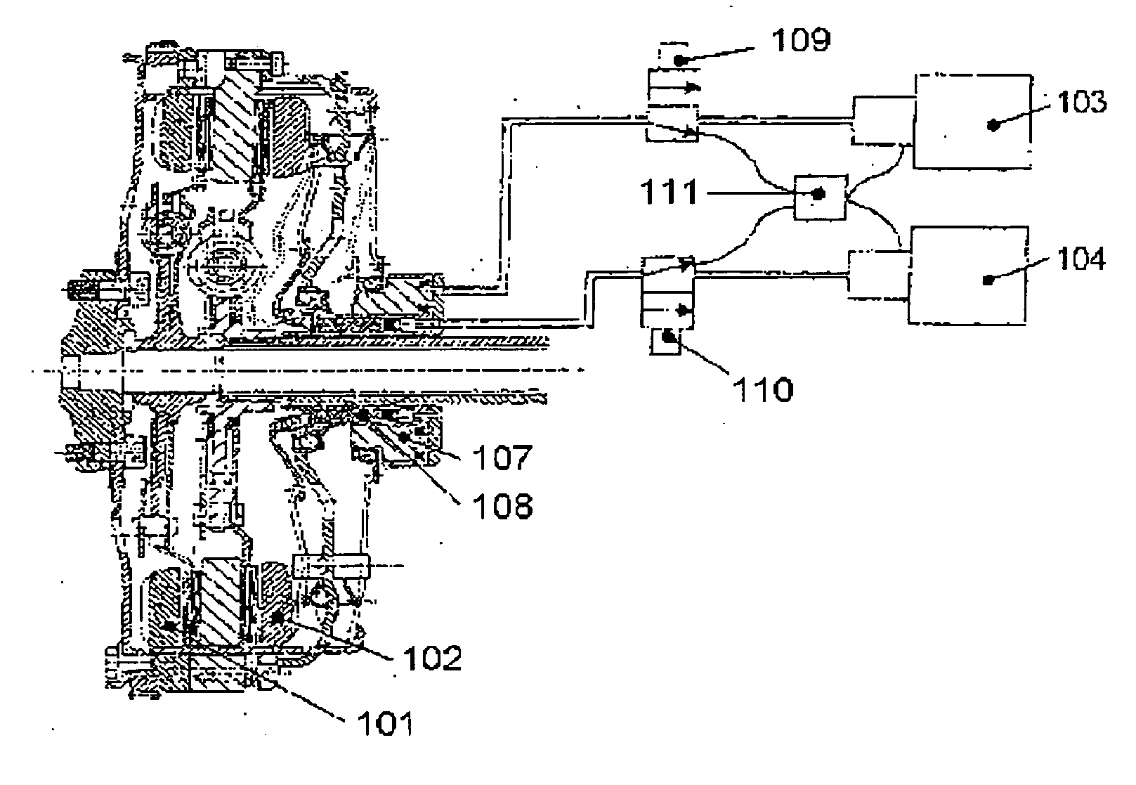 Twin-clutch gearbox and method for controlling at least two clutches in a twin-clutch gearbox of a motor vehicle