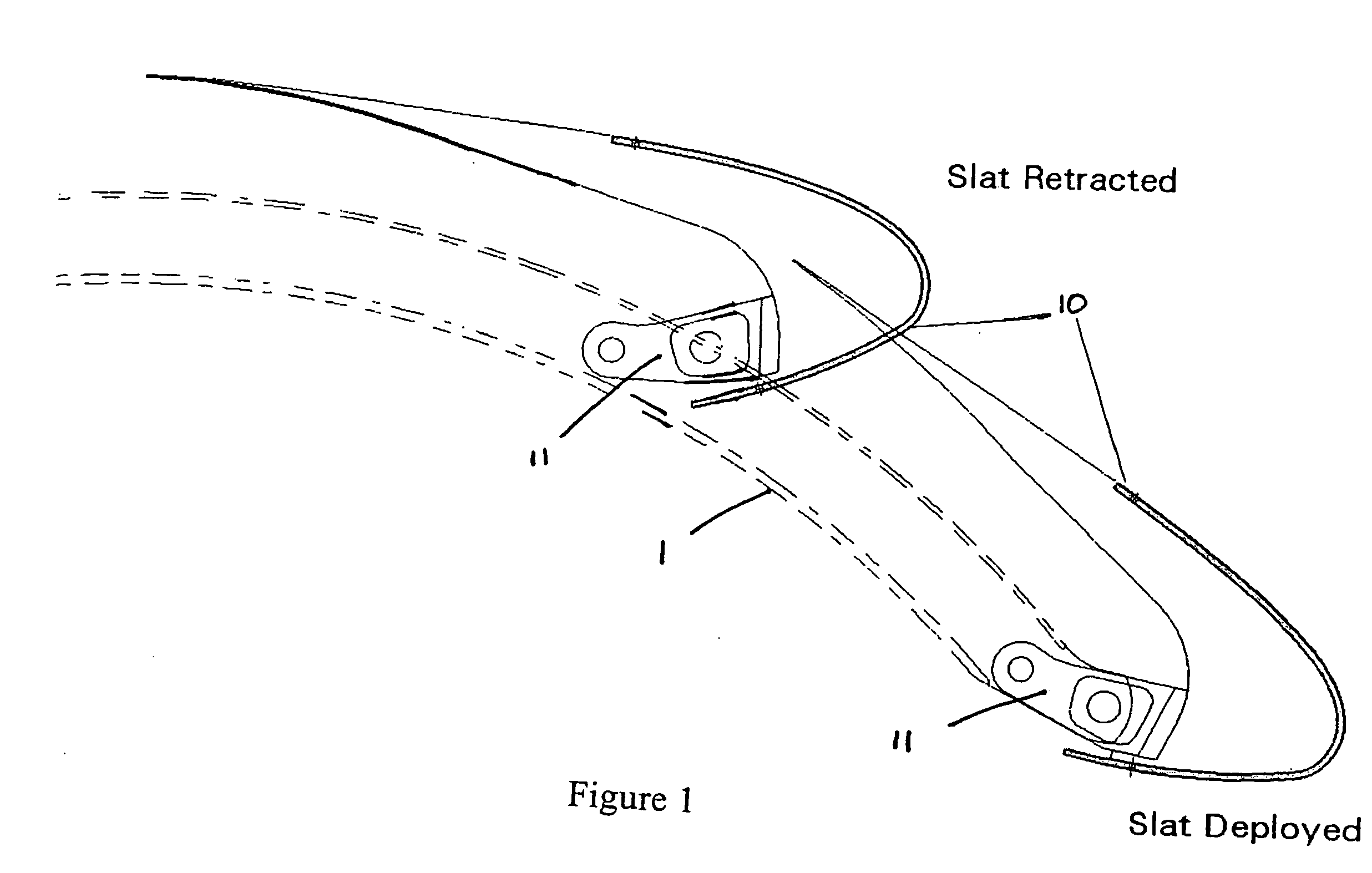 Aircraft wing slat