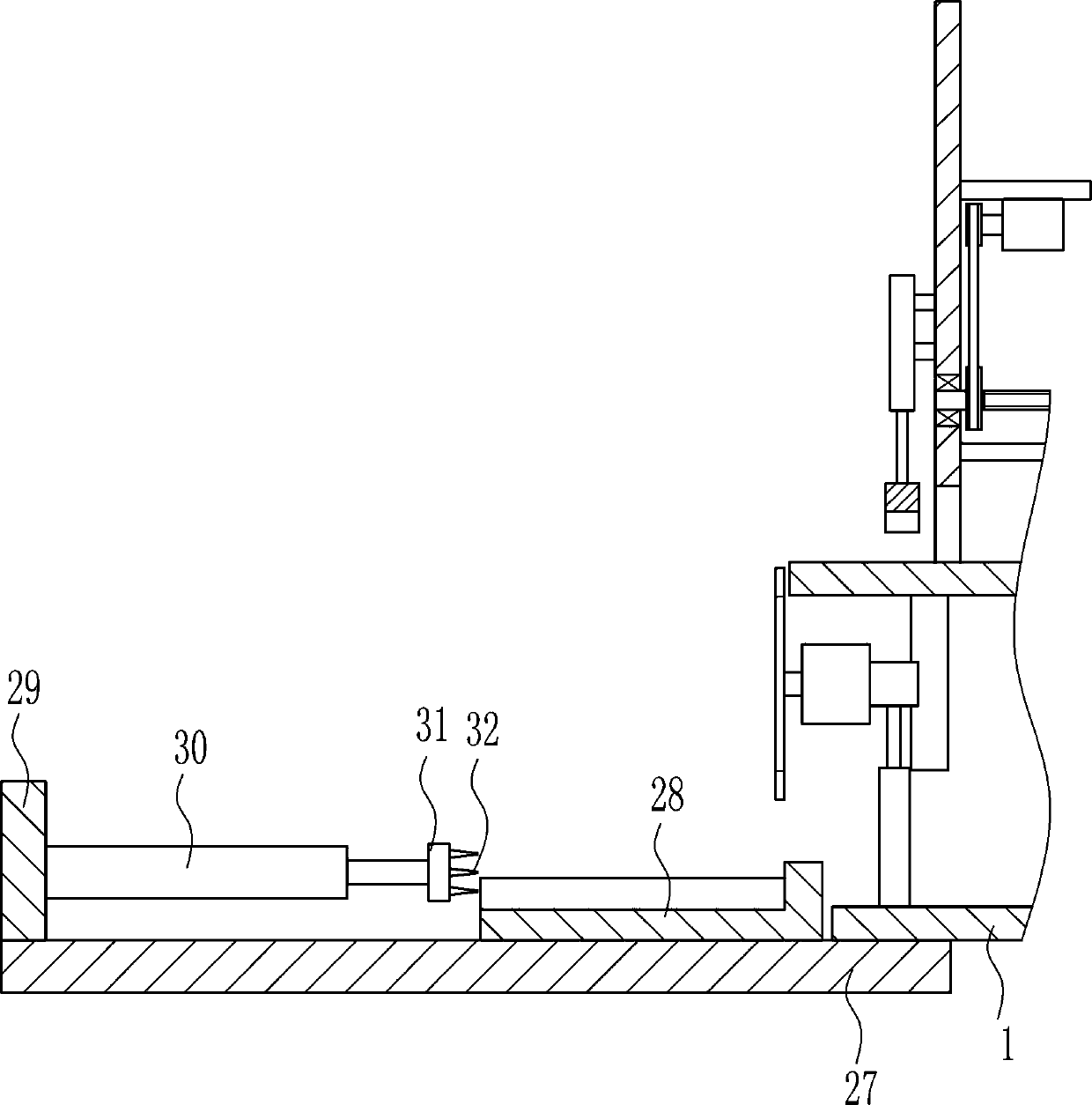 Litsea cubeba trunk cutting equipment for obstetrics and gynecology