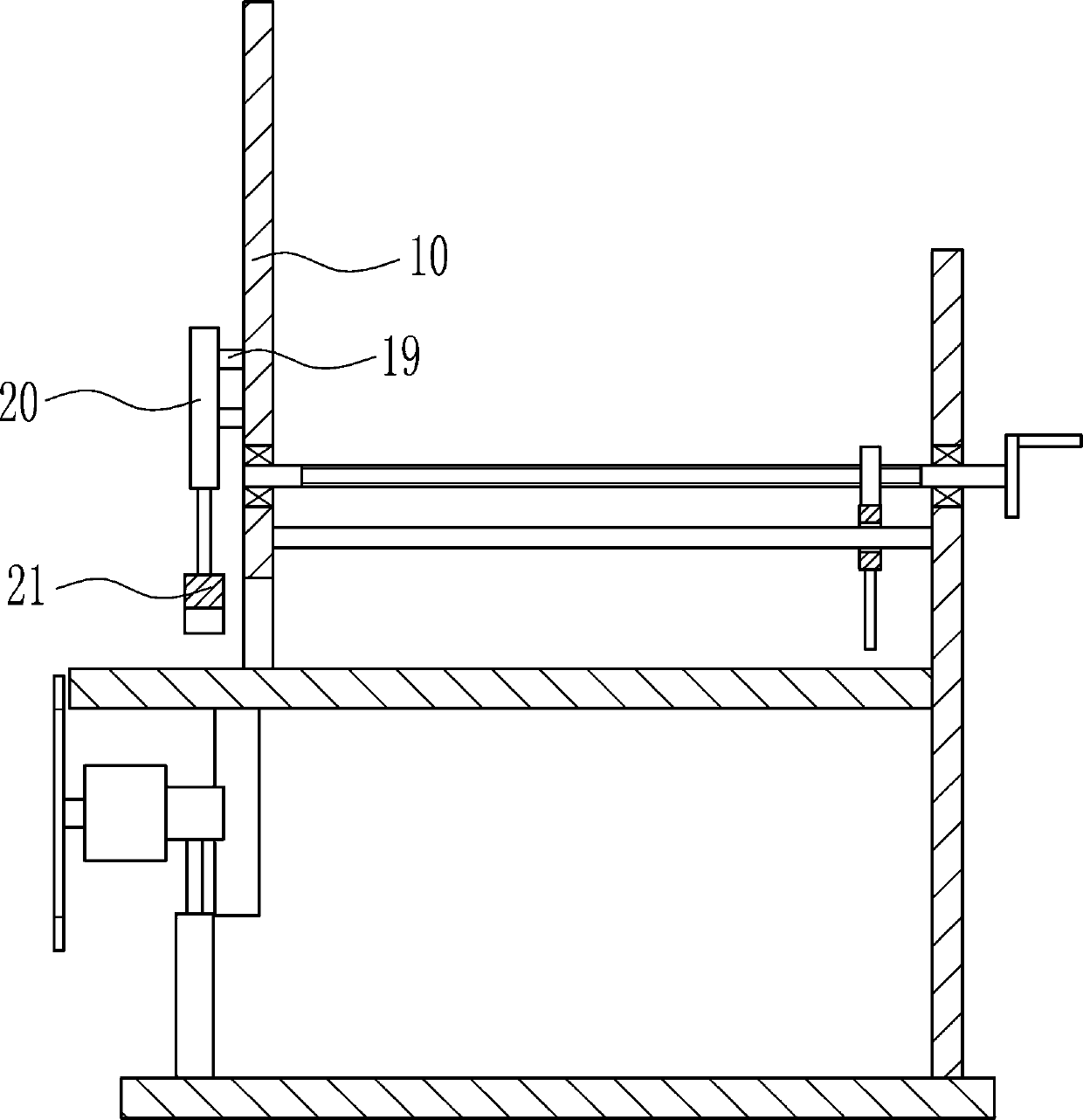 Litsea cubeba trunk cutting equipment for obstetrics and gynecology