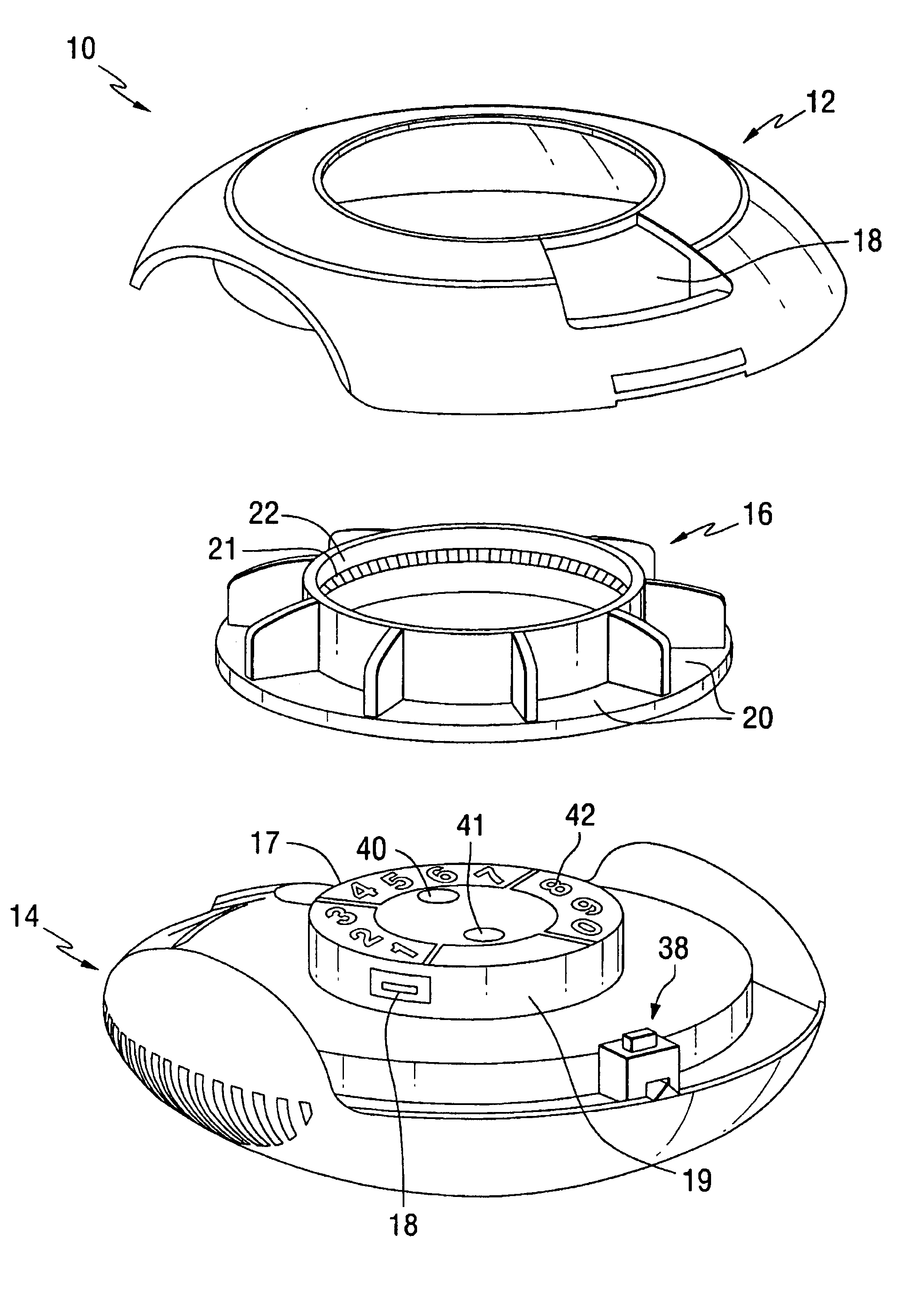 Patient controlled timed oral medication dispenser