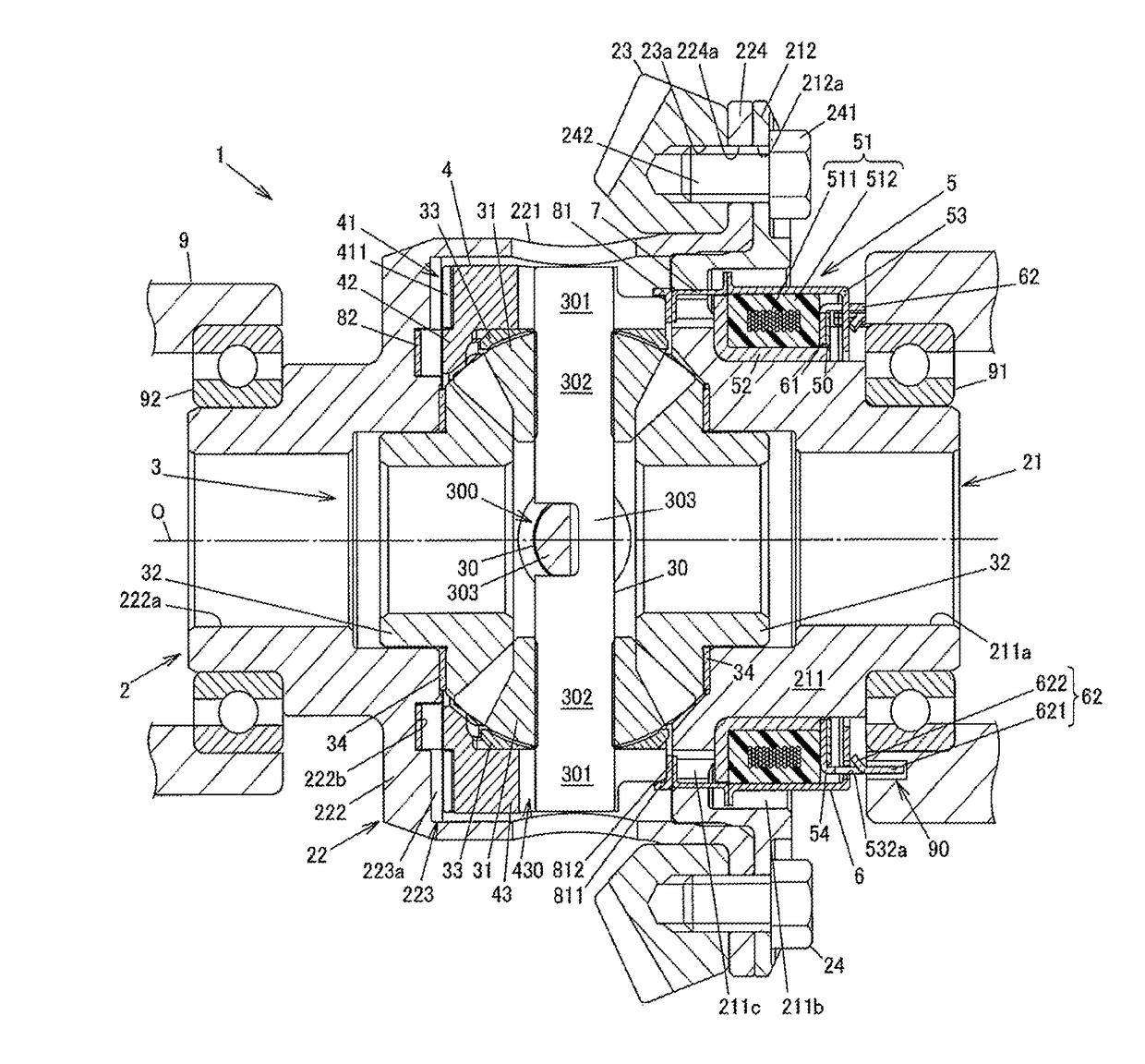 Differential unit