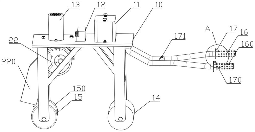 Precision seeding device for particle seeds