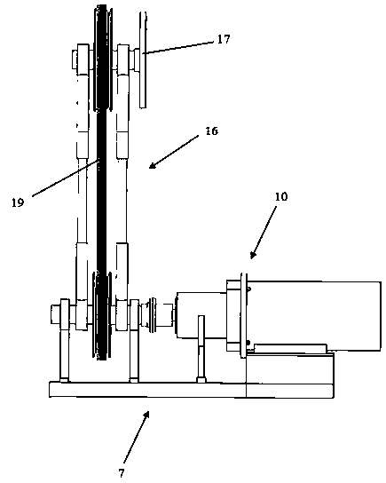 Engine rotational inertia measuring device