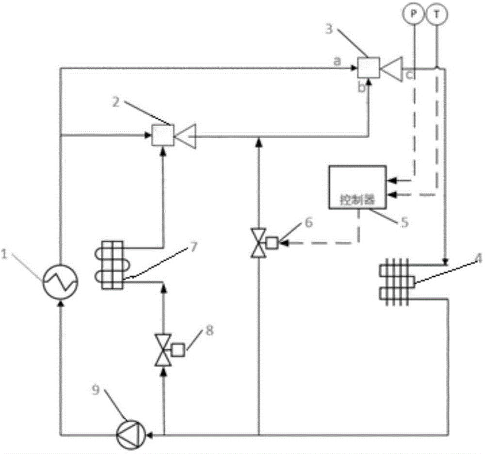 Improved two-stage ejection type refrigerating system