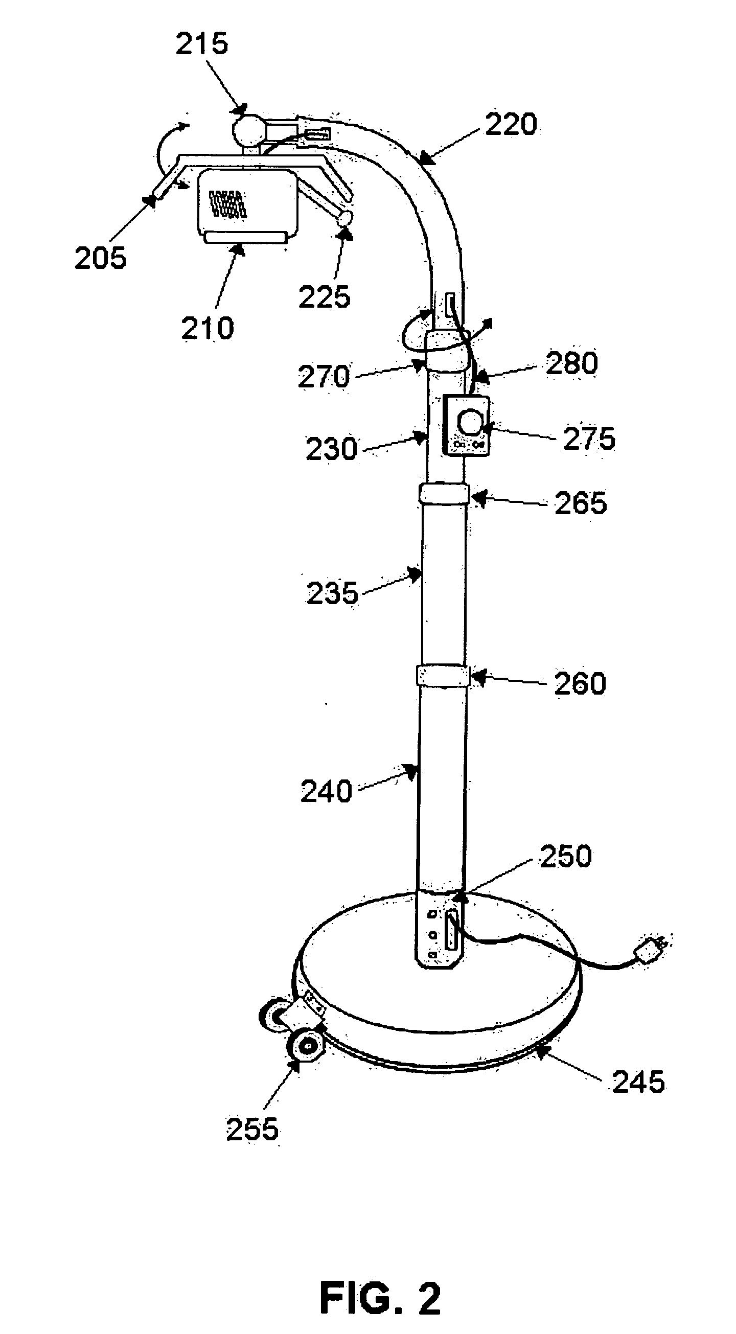 System of short-wave-infrared heater support assembly