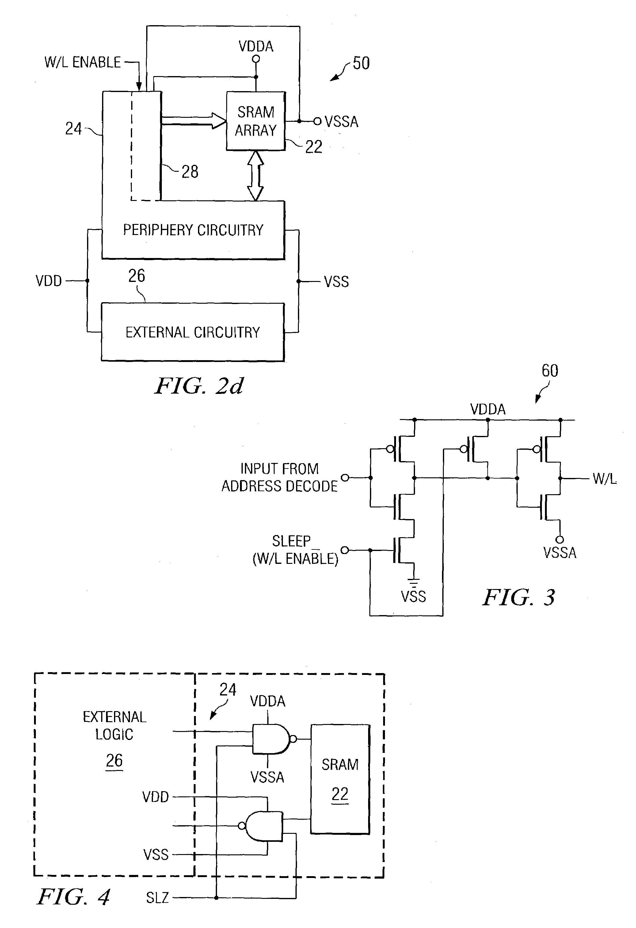 Low leakage SRAM scheme