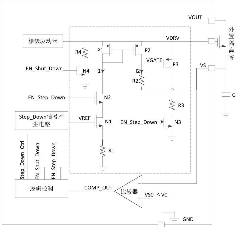 A method of detecting load current