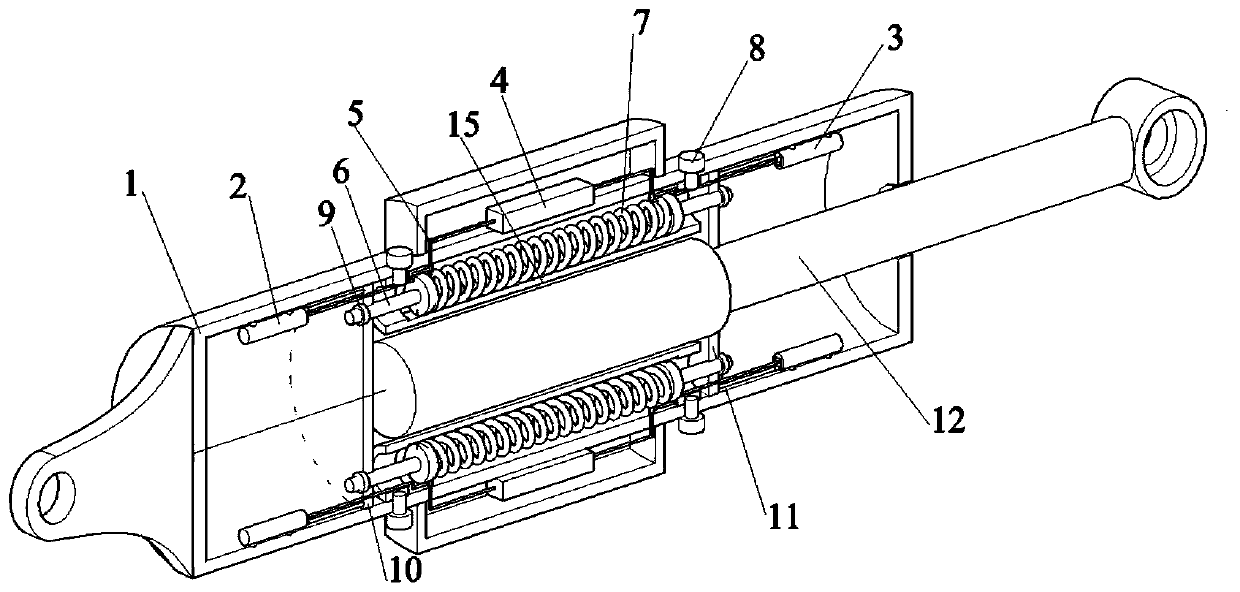 Memory alloy damper